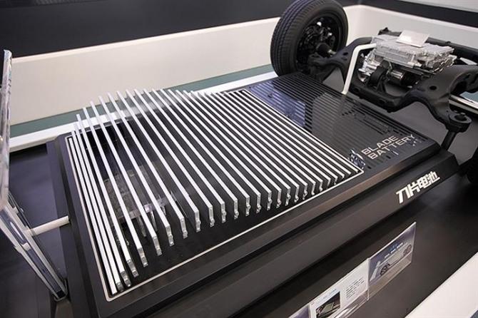 فناوری باتری Blade Battery بی وای دی
